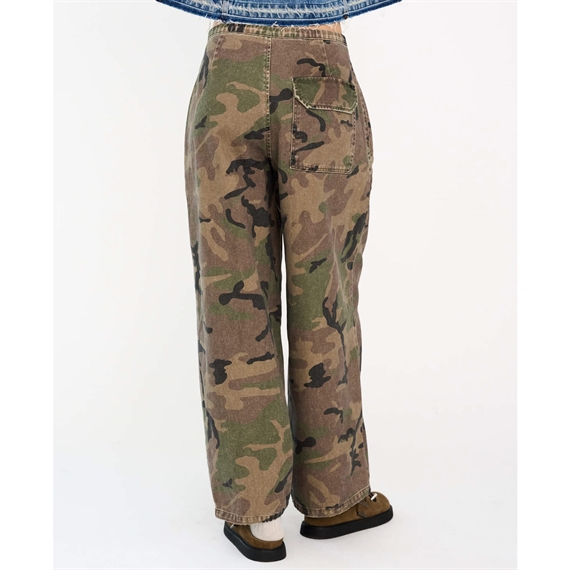 Ivy Copenhagen Penny Parachute Bukser, Camouflage